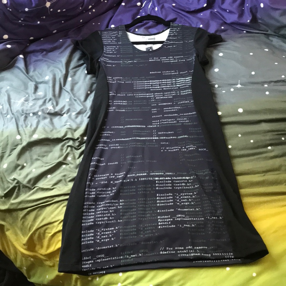 SheNova Code Poetry Dress (M)